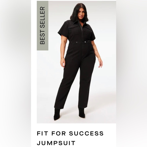 GOOD AMERICAN FIT FOR SUCCESS JUMPSUIT - Picture 1 of 4
